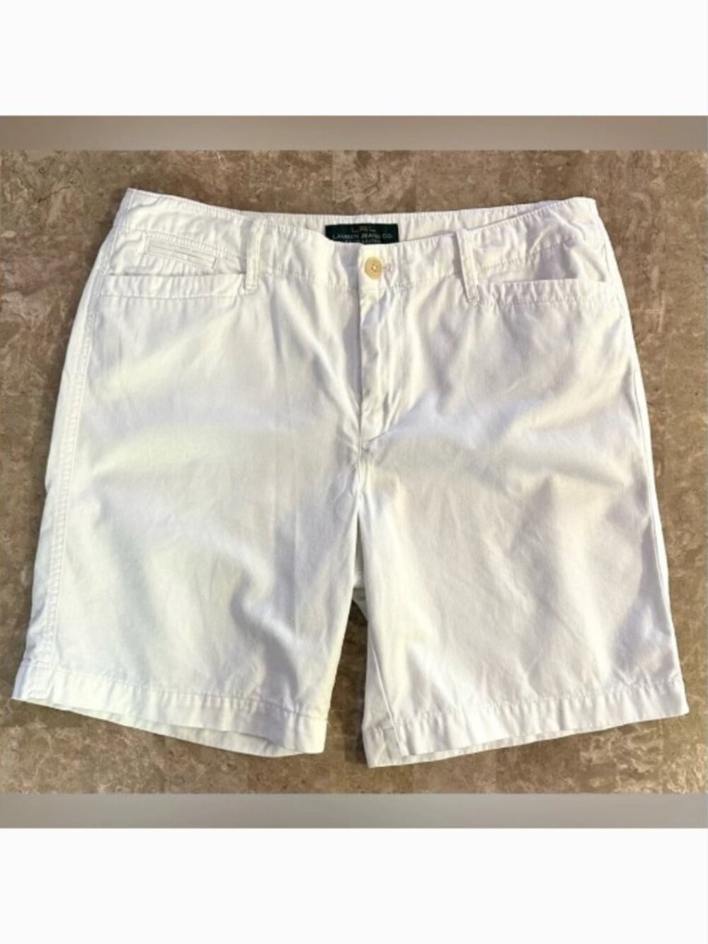 Lauren Jeans Co. Ralph Lauren White Cotton Shorts – Size 10